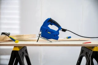 Kinzo Decoupeerzaag 230V 400W Blauw