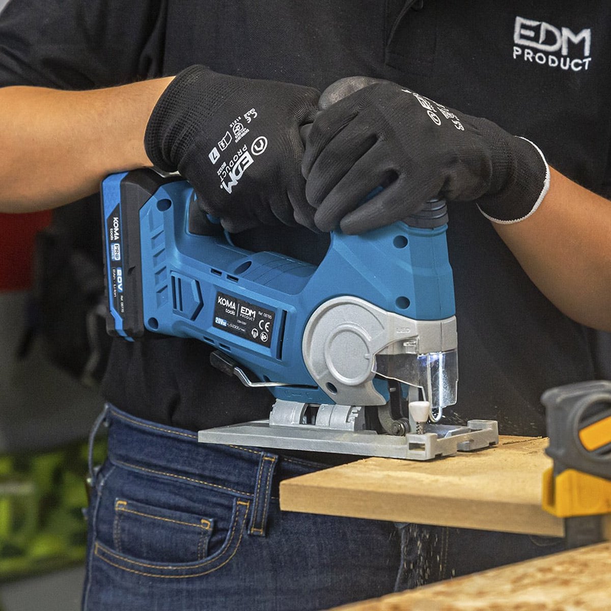 Koma Tools Accu Decoupeerzaag 20V inclusief accu en oplader
