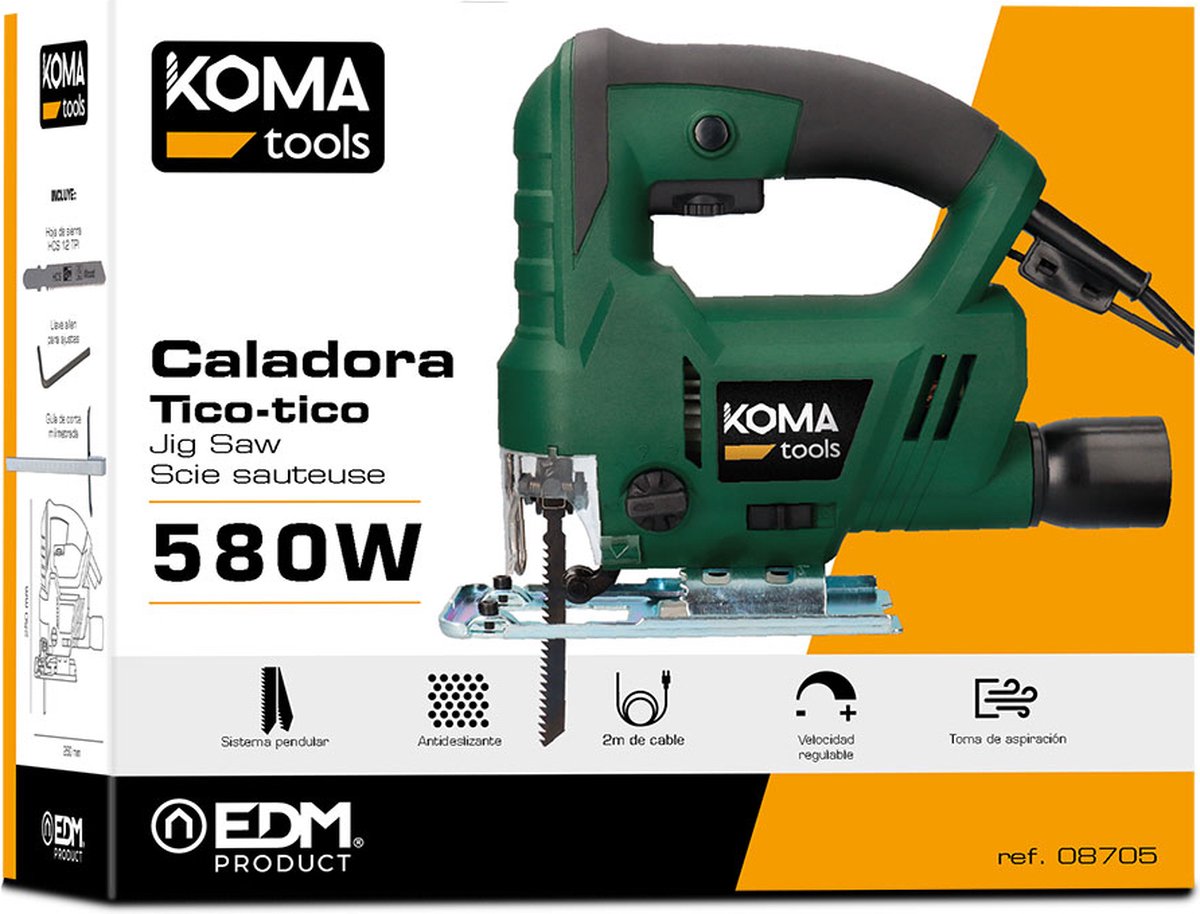 Koma Tools Decoupeerzaag 580W