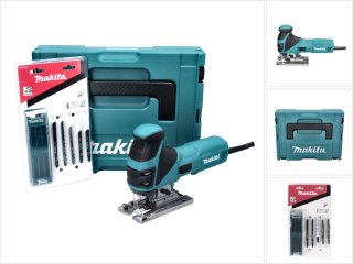 De Makita 4351 FCTJ pendeldecoupeerzaag in één oogopslag