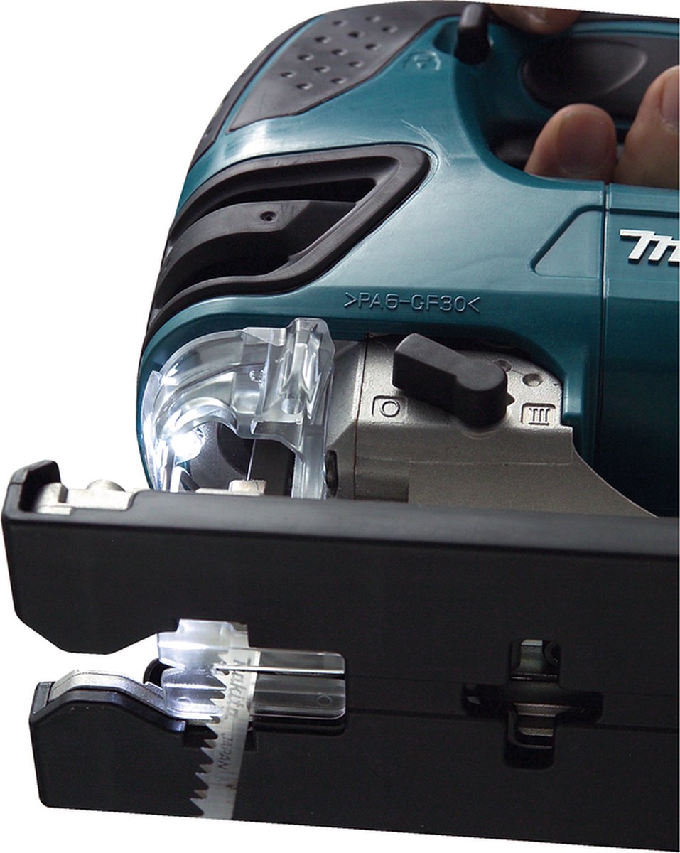 Wat vinden we goed aan de Makita BJV180RFJ 18V Li-Ion decoupeerzaag set