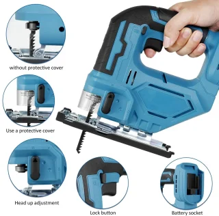 Makita Decoupeerzaag 18V Zonder Accu en Lader