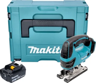 De Makita DJV 180 F1XJ accu decoupeerzaag in één oogopslag