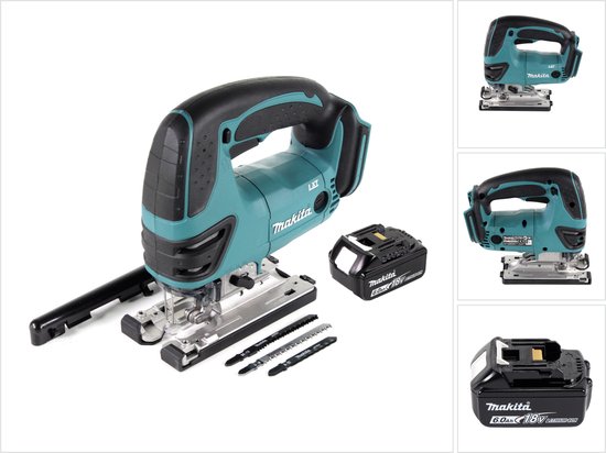 Makita DJV 180 G1 accu decoupeerzaag 18V + accu 6.0 Ah zonder oplader review