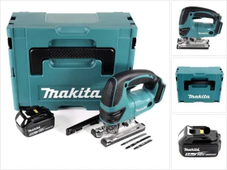 Makita DJV 180 T1J 18V decoupeerzaag + accu 5.0Ah + Makpac