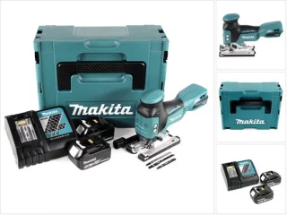 Makita DJV 181 RTJ accu pendelzaag 18v borstelloos + 2 accu 5,0ah + oplader + makpac