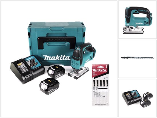 Makita DJV 182 RTJ accu decoupeerzaag 18V set