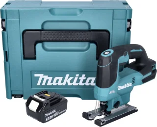 Makita DJV 184 F1J accu-pendeldecoupeerzaag 18V borstelloos + 1x 3.0 Ah accu + Makpac