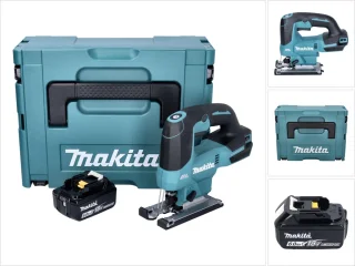 Makita DJV 184 G1J accu-pendeldecoupeerzaag 18V borstelloos + accu 6.0 Ah + Makpac