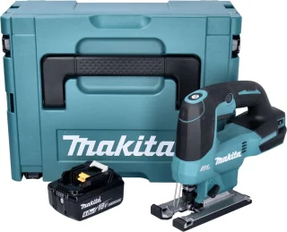 Makita DJV 184 G1J accu-pendeldecoupeerzaag 18V borstelloos + accu 6.0 Ah + Makpac