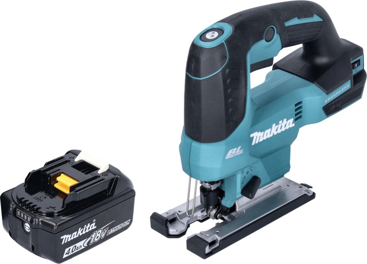Makita DJV 184 M1 accu-pendeldecoupeerzaag 18V borstelloos + accu 4.0 Ah