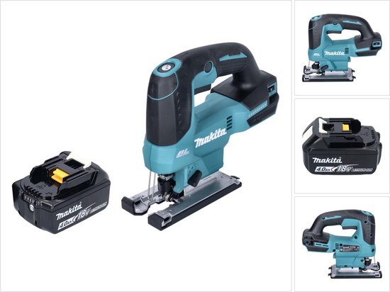 Makita DJV 184 M1 accu-pendeldecoupeerzaag 18V borstelloos + accu 4.0 Ah