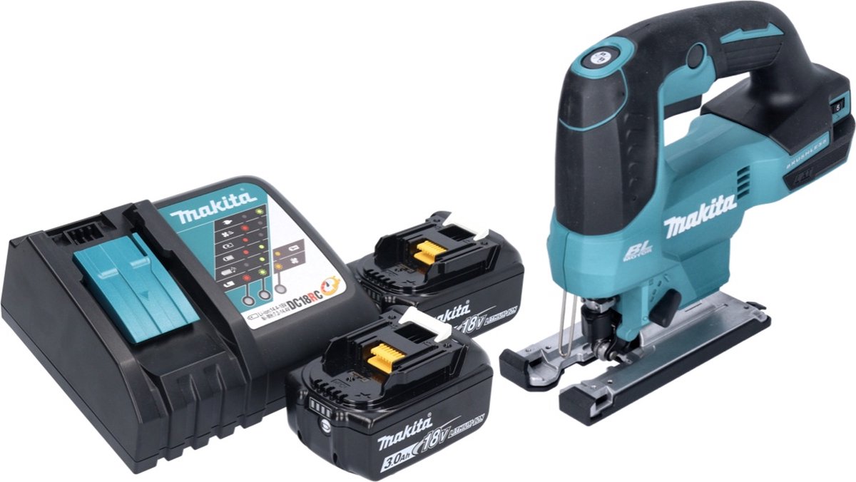 Wat vinden we goed aan de Makita DJV 184 RF accu-pendeldecoupeerzaag 18V borstelloos