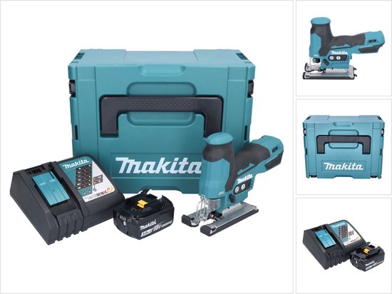 Makita DJV 185 RF1J — krachtige, borstelloze accu-decoupeerzaag met pendelactie