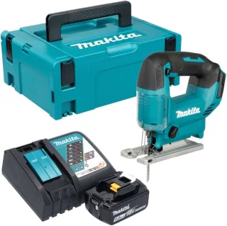 Makita DJV 186 RT1J accu-figuurzaag met accu, oplader en Makpac