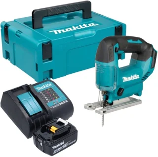 Makita DJV 186 ST1J accu pendelzaag 18 V + accu + oplader + Makpac