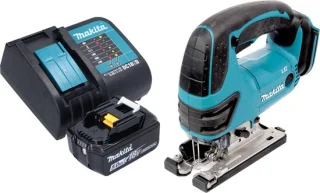 Makita DJV180ST1X accu decoupeerzaag incl. accu en lader review
