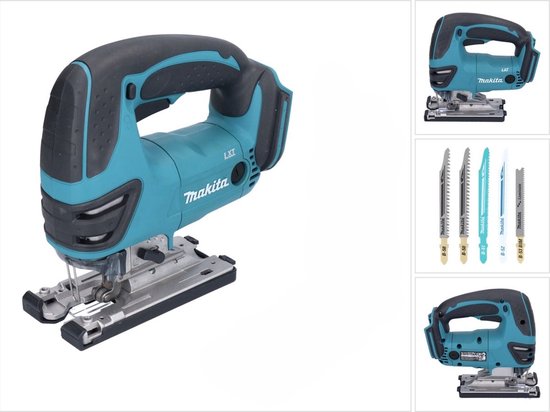 Makita DJV180Z accu decoupeerzaag 18V zonder accu en oplader review