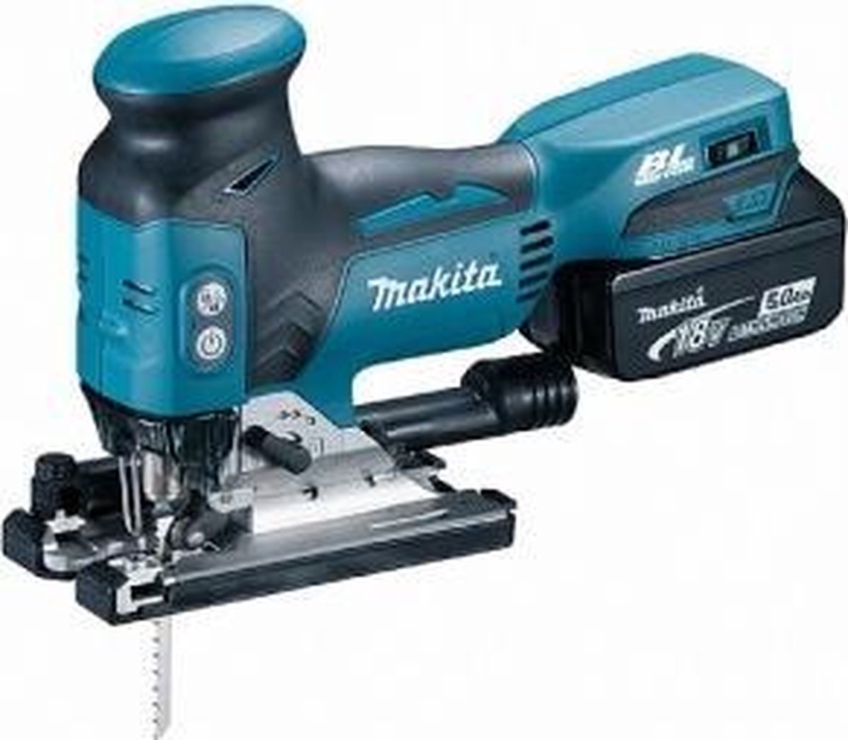 Wat vinden we goed aan de Makita DJV181RT1J Akku-Stichsäge 5,0 Ah Blau/Schwarz