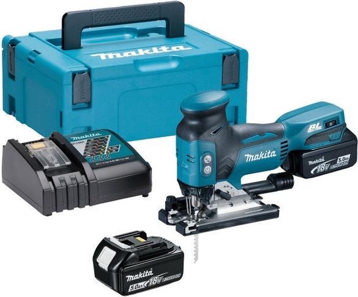 Makita DJV181RTJ Accu Decoupeerzaag 18V 5.0Ah Li-ion