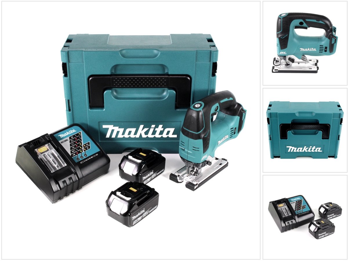 Makita DJV182RFJ accu decoupeerzaag 18V borstelloos set
