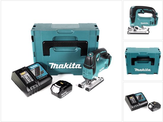Makita DJV182RM1J — krachtige, compacte borstelloze accu-decoupeerzaag