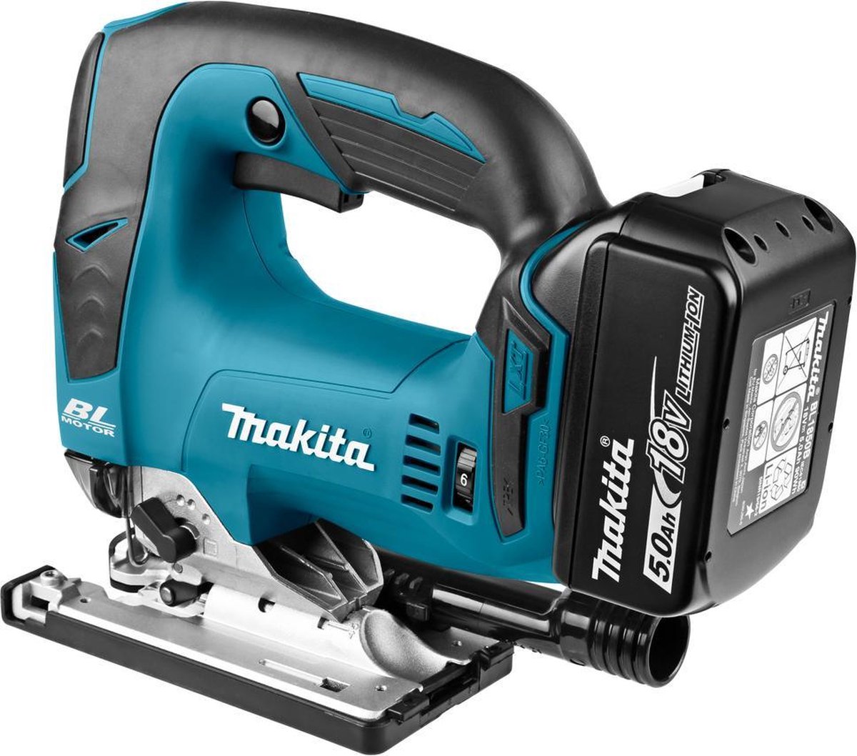 Makita DJV182RTJ Accu Decoupeerzaag 18V 5.0Ah
