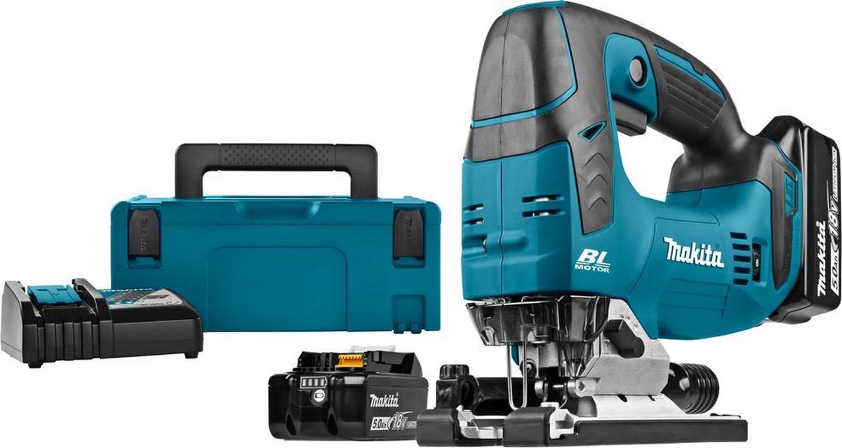 Makita DJV182RTJ Accu Decoupeerzaag 18V 5.0Ah