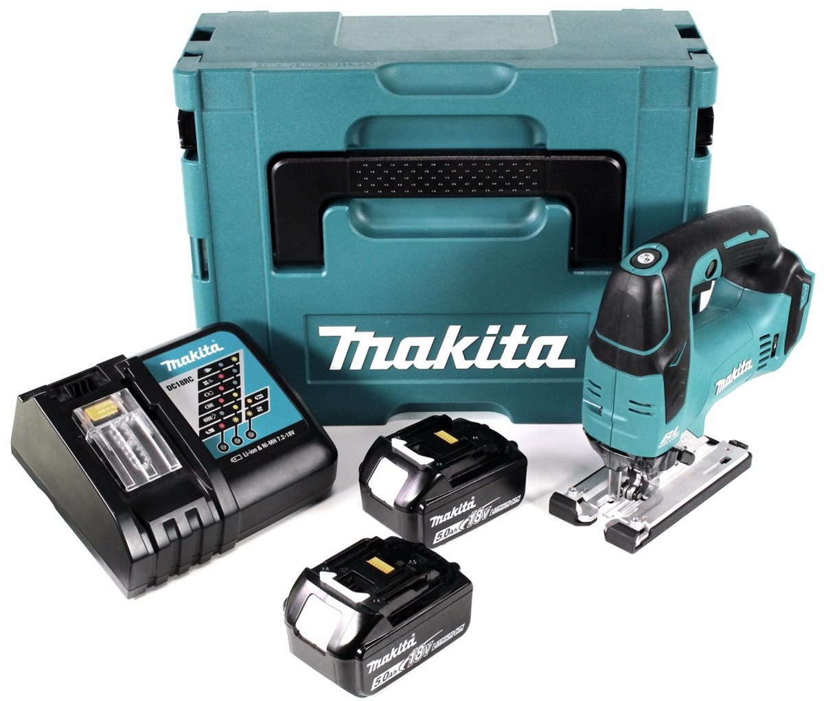Wat vinden we goed aan de Makita DJV182RTJ accu decoupeerzaag 18V set