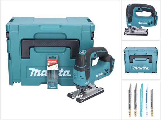 Makita DJV182ZJ accu-decoupeerzaag 18V borstelloos met set en Makpac zonder accu en oplader review