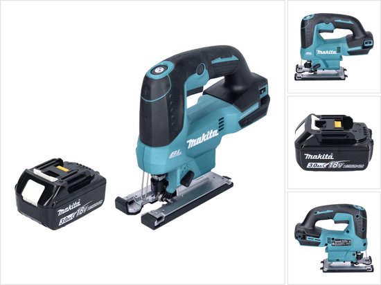 Makita DJV184F1 accu-pendeldecoupeerzaag 18V borstelloos + accu 3.0 Ah review