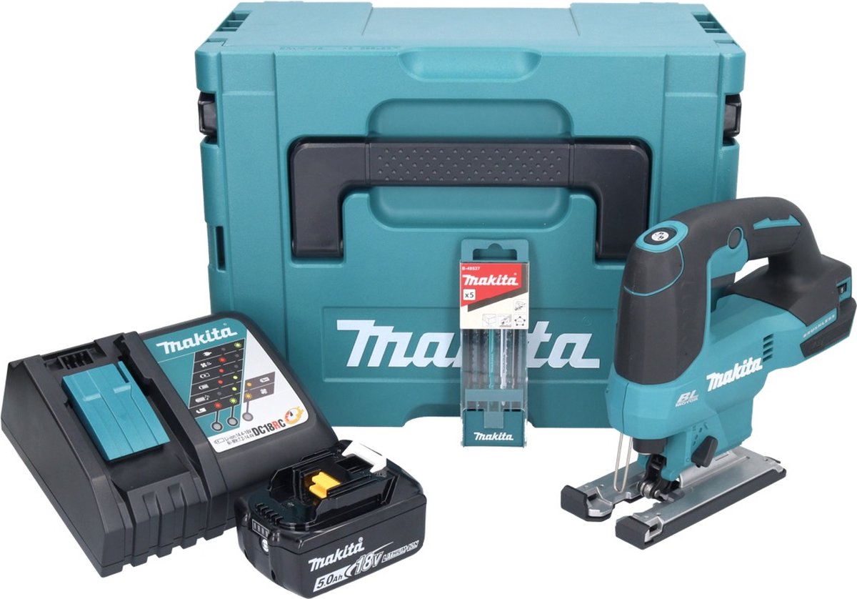 Makita DJV184RT1J Accu-Decoupeerzaag 18V Borstelloos