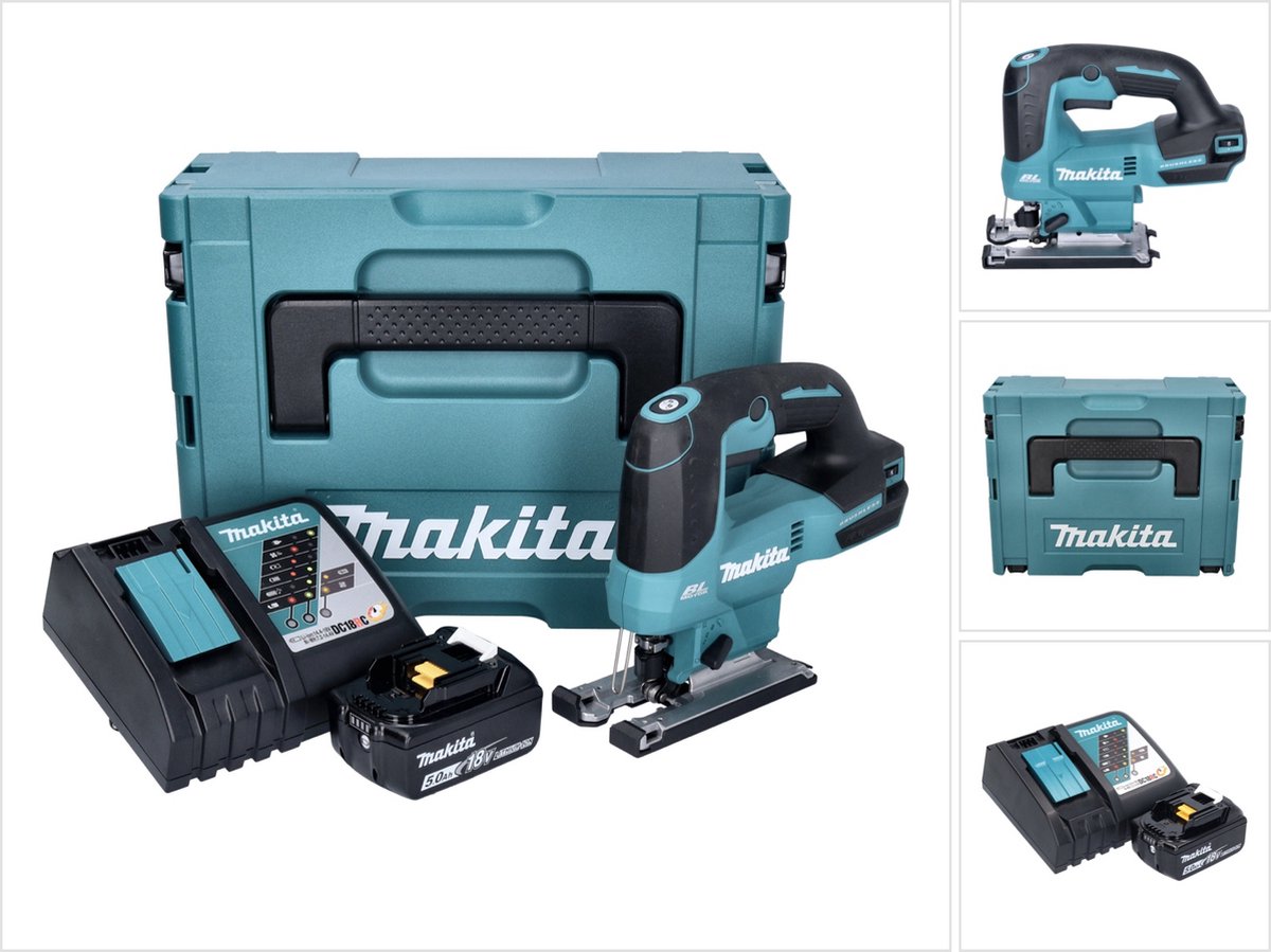 Makita DJV184RT1J Accu Pendeldecoupeerzaag 18V