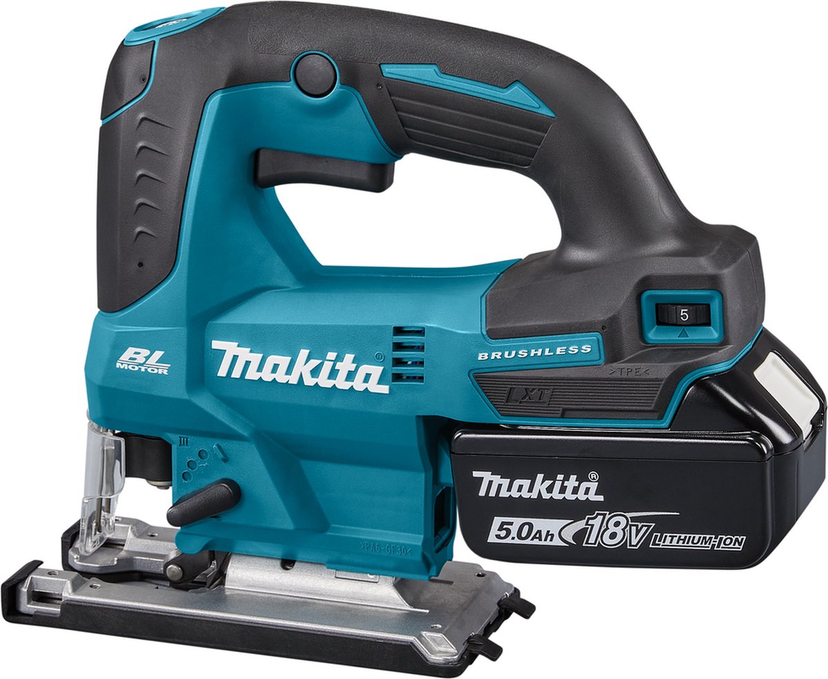 Wat vinden we goed aan de Makita DJV184RTJ 18V Decoupeerzaag met 2x 5Ah accu en lader in MBOX