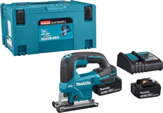 Makita DJV184RTJ 18V Decoupeerzaag met 2x 5Ah accu en lader in MBOX