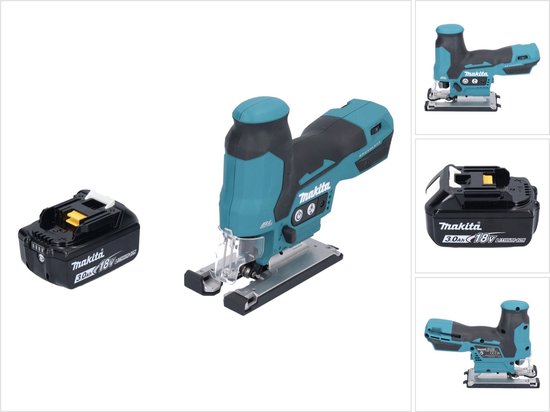 Makita DJV185F1 accu decoupeerzaag 18V borstelloos + accu 3.0 Ah review