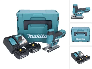 Makita DJV185RFJ accu decoupeerzaag 18V borstelloos met 2 accu's en lader
