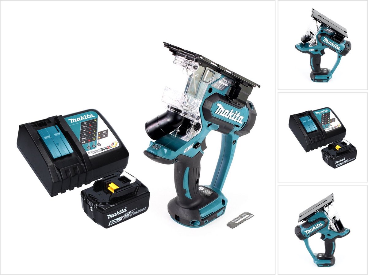Makita DSD 180 RG1 Accu Gipsplatenzaag 18V Kit