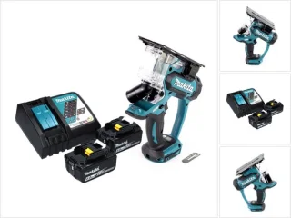 Makita DSD180RG Accu Gipsplatenzaag 18V + 2x 6.0Ah Accu + Lader