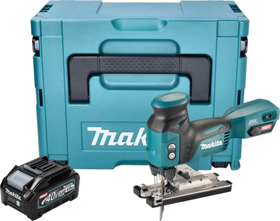 Makita JV001GM101 Accu decoupeerzaag 40V max 135mm + accu 4.0 Ah + Makpac