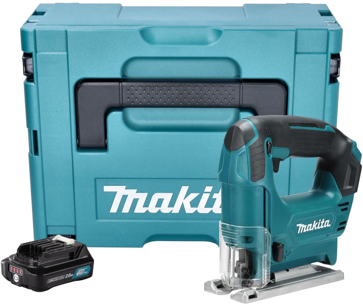 Makita JV101DA1J accu decoupeerzaag 12V max 65mm inclusief accu en Makpac