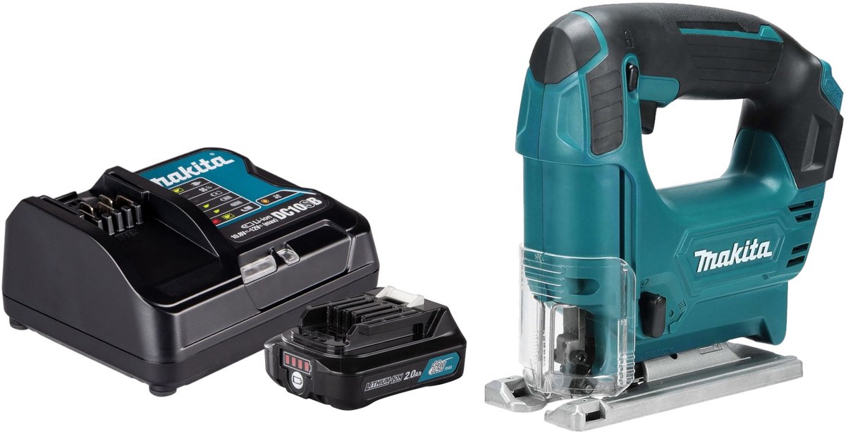 De Makita JV101DSA1 Accu Decoupeerzaag 12V Max in één oogopslag