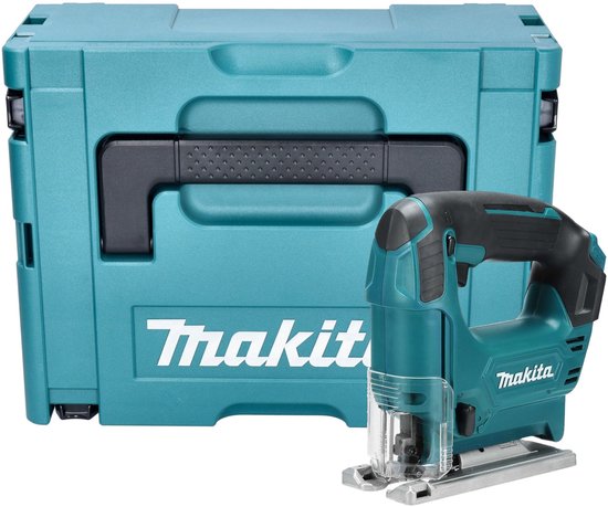 Makita JV101DZJ accu decoupeerzaag 12V solo inclusief Makpac review