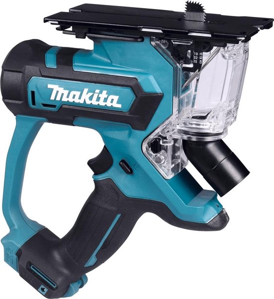 Makita SD100DZJ — compacte 12V gipszaag voor precisie-uitsparingen