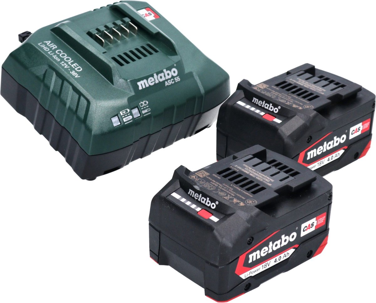 Metabo ST 18 L 90 accudecoupeerzaag incl. 2 accu's en lader