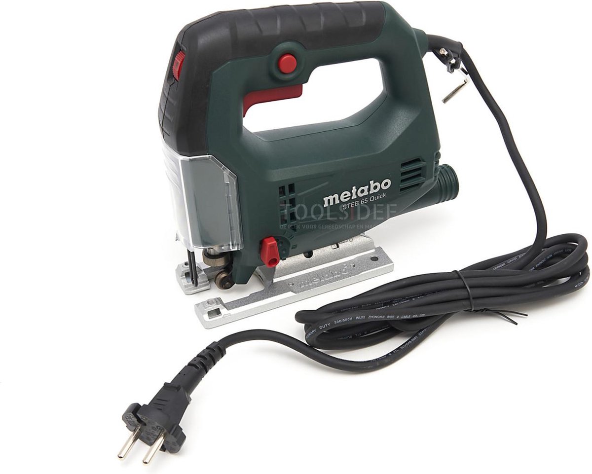 Wat vinden we goed aan de Metabo STEB 65 Quick decoupeerzaag