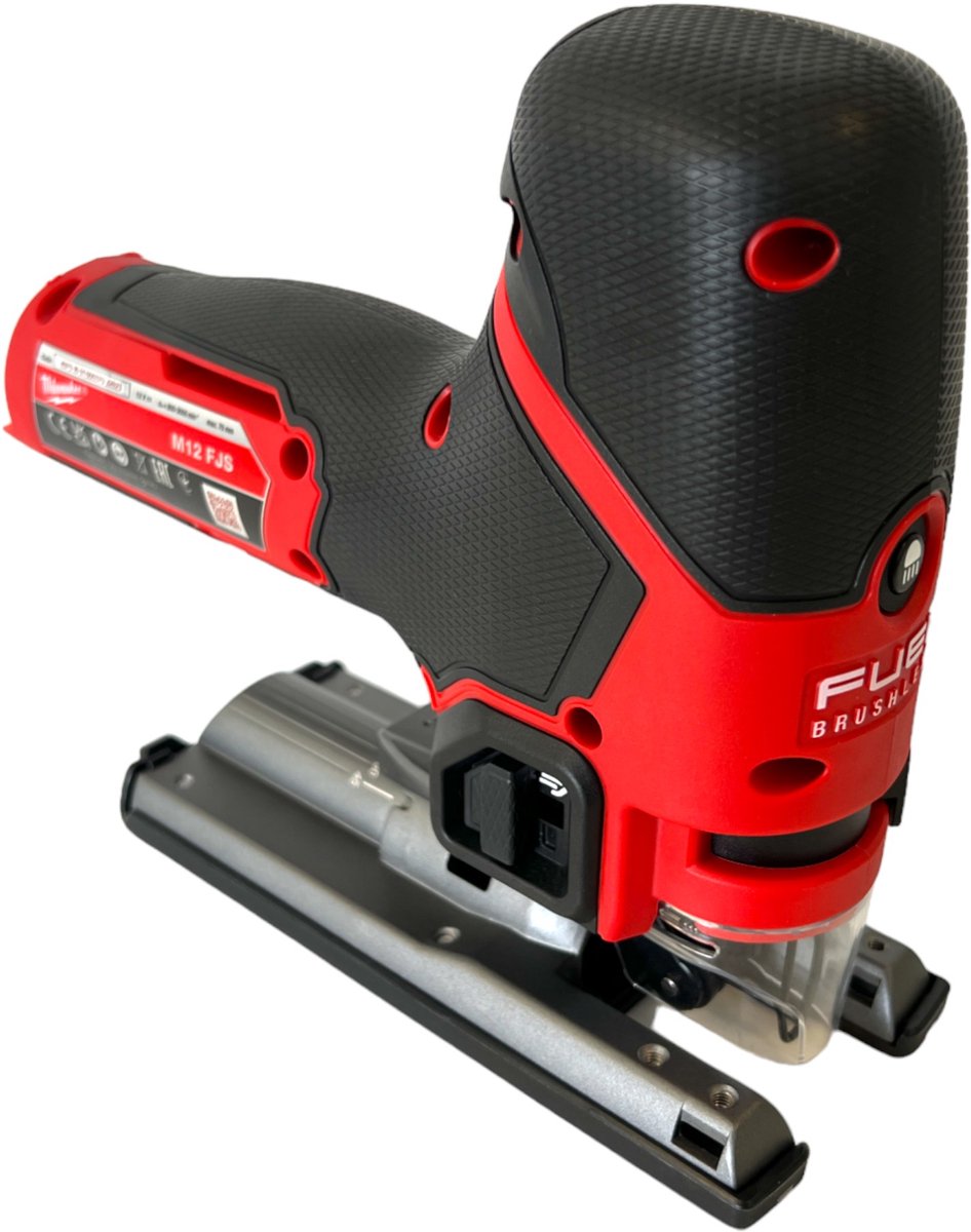 Wat vinden we goed aan de Milwaukee M12 FJS-0 Accu Decoupeerzaag 12V Body