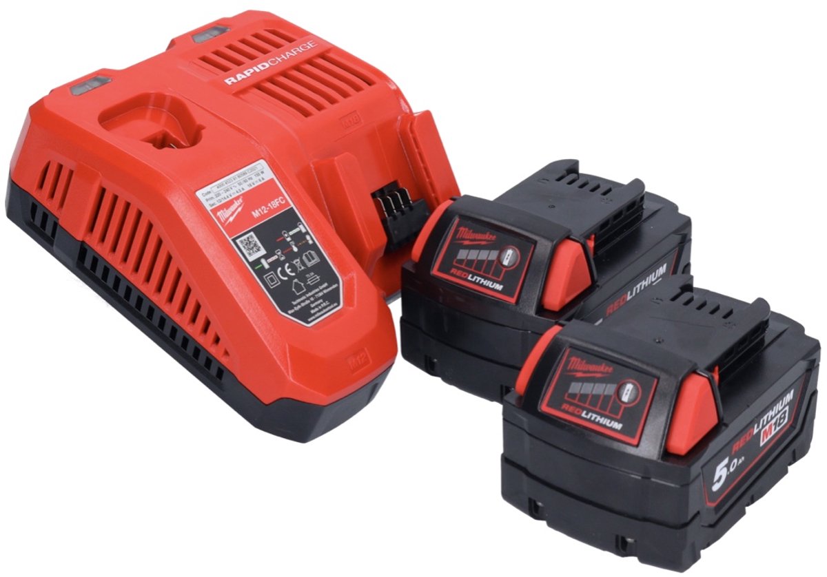 Milwaukee M18 FJS-502X Decoupeerzaagset 18V 2x5.0Ah