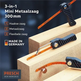 Mini Hacksaw 300 mm Metaalzaag