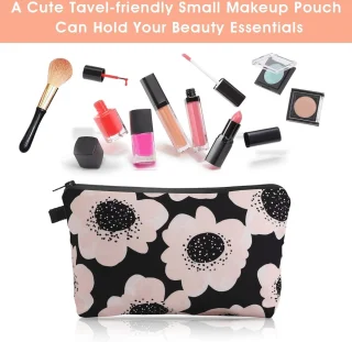 Mini make-up tas zwart